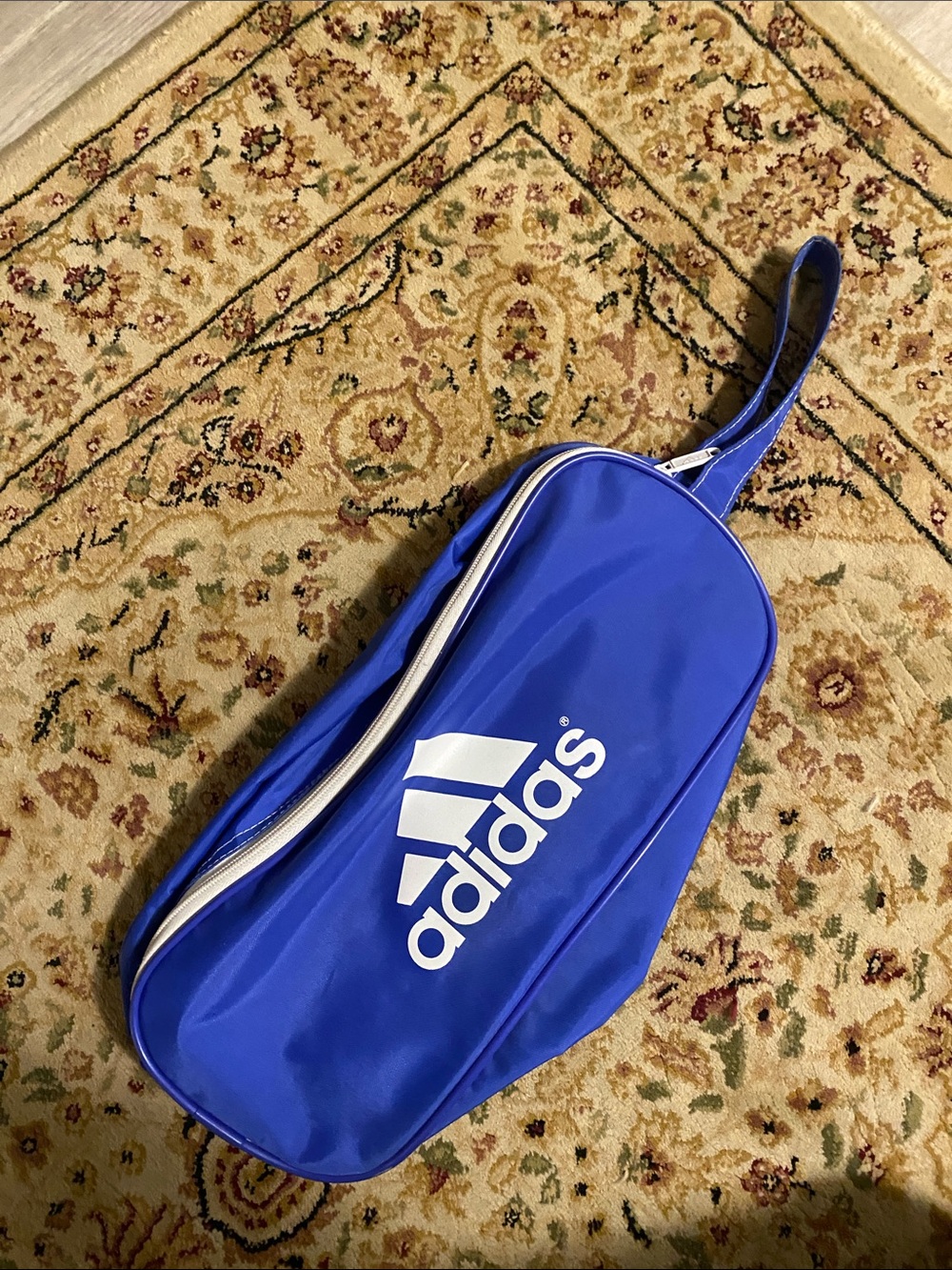 Vintage adidas Royal Blue Sling Belt Bag with White Logo